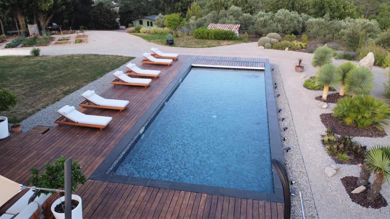 Villa Otilia-Bed And Breakfast-Chambres D'Hotes En Provence Rians  エクステリア 写真